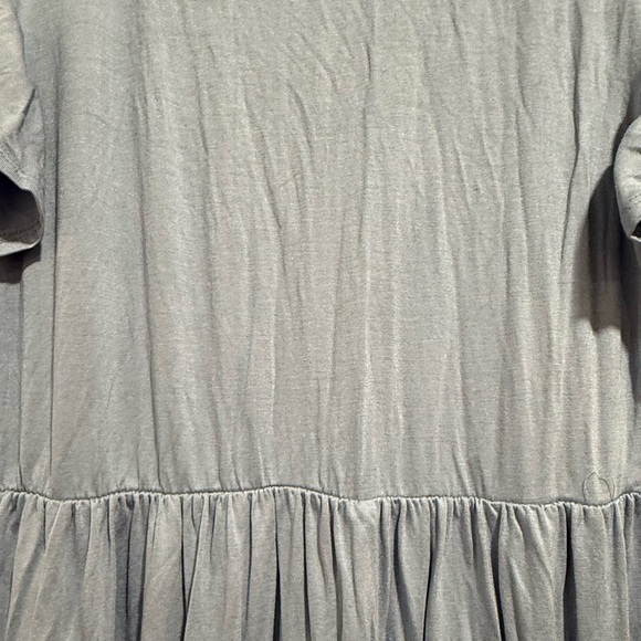 Light Blue Ruffle Dress Large - Picture 3 of 6